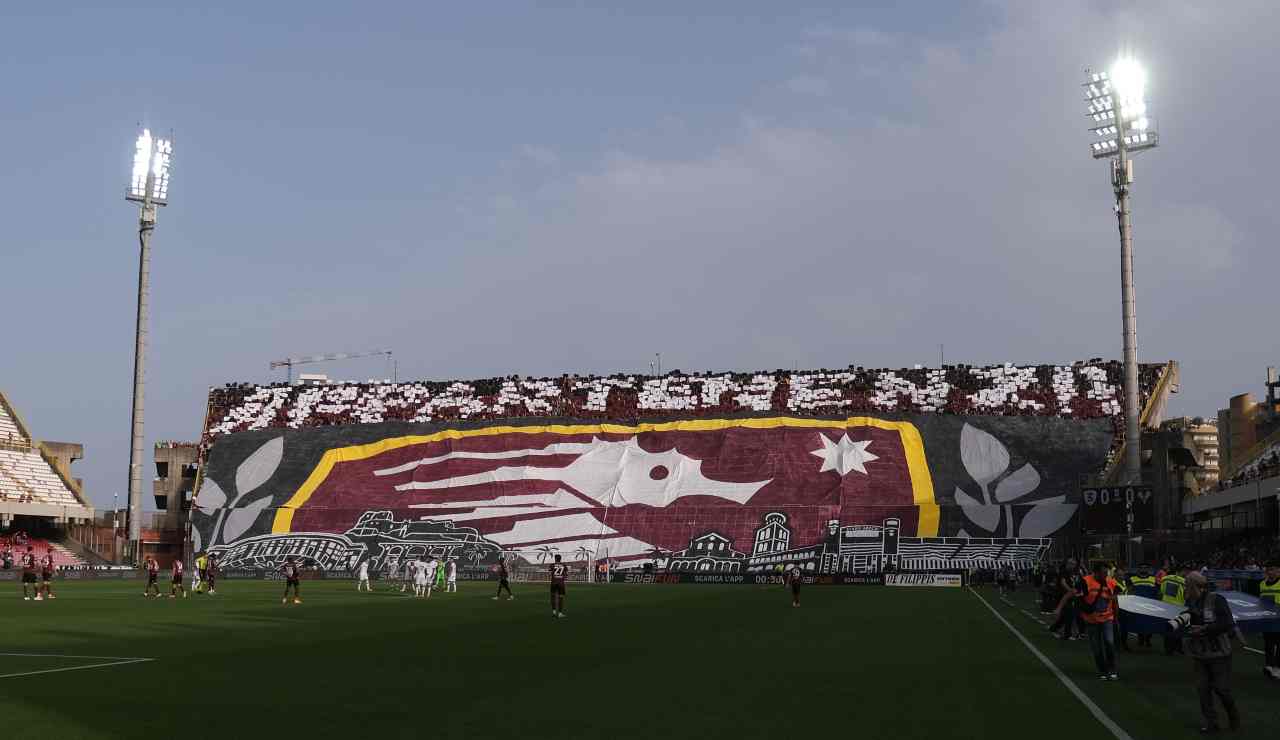 Curva Salernitana (LaPresse) - salernosera.it 