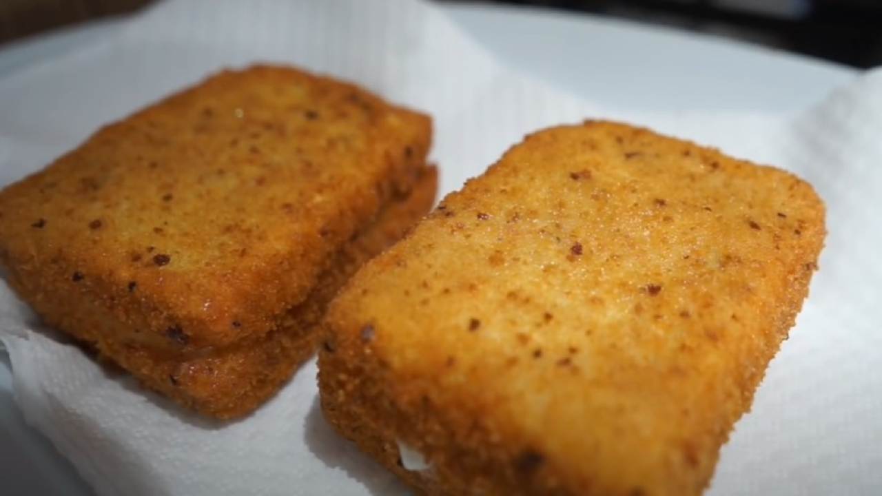 Mozzarella in carrozza liscia