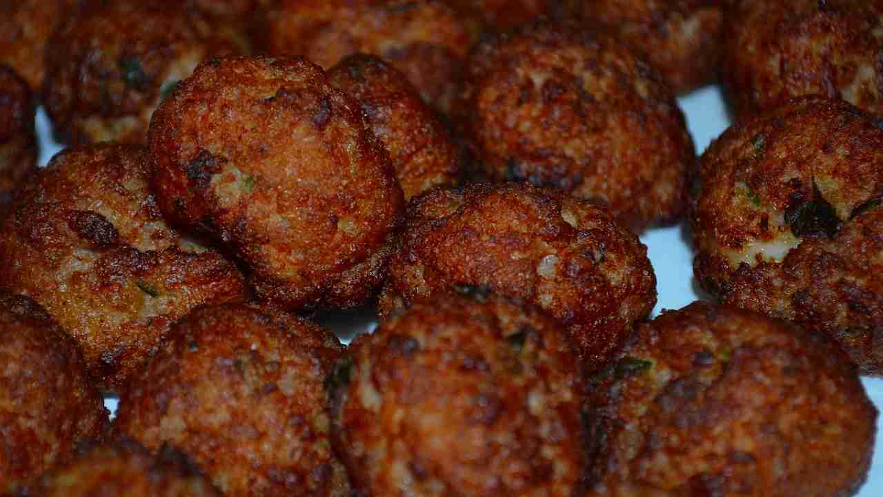 Polpette fritte 