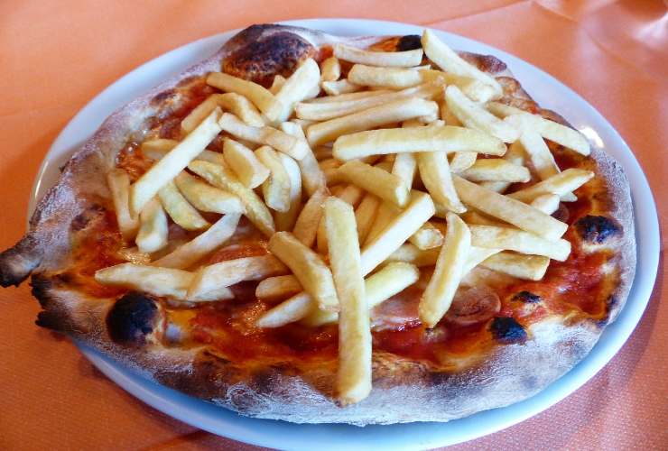 Una pizza particolare