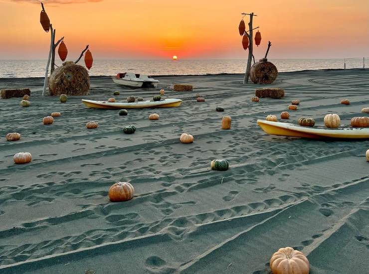 Spiaggia delle zucche