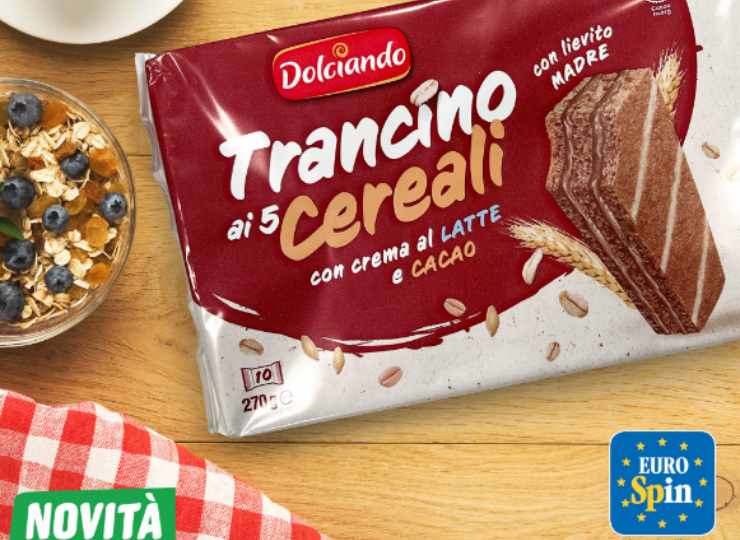 Trancino ai 5 Cereali - fonte Instagram @ eurospin_italia_official - Salernosera.it