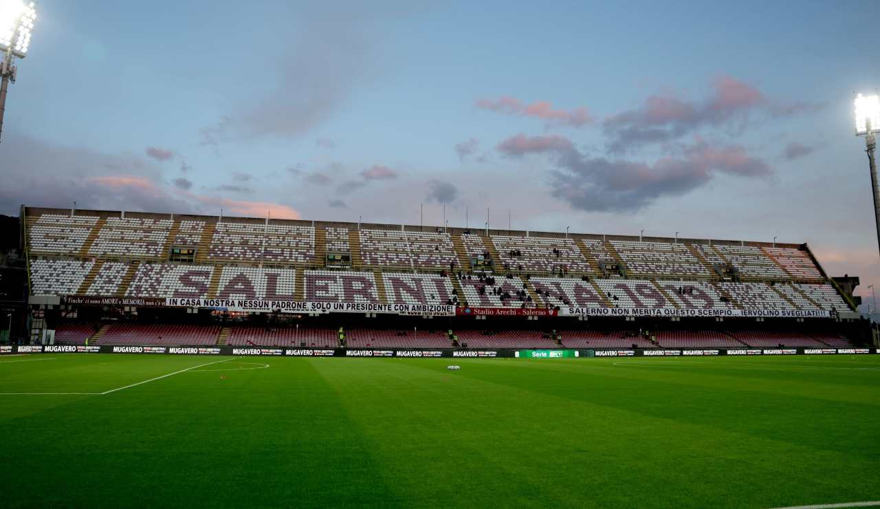 Stadio Arechi Salerno (LaPresse) - salernosera.it