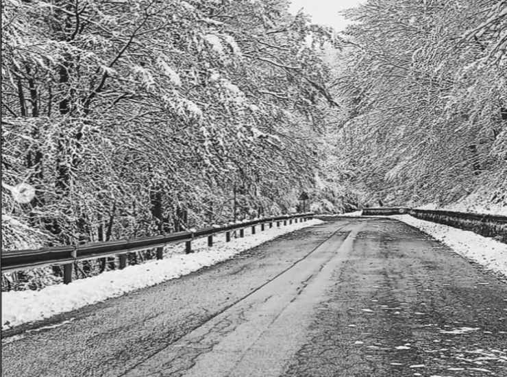 Strada Roccaraso (Fonte roccaraso_info Instagram) - salernosera.it