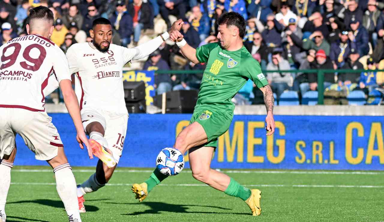 Carrarese-Salernitana (LaPresse) - salernosera.it