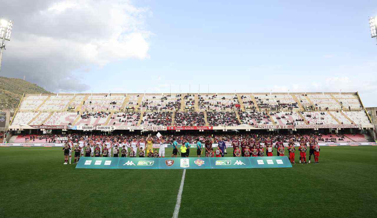 Stadio Arechi di Salerno (LaPresse) - salernosera.it 