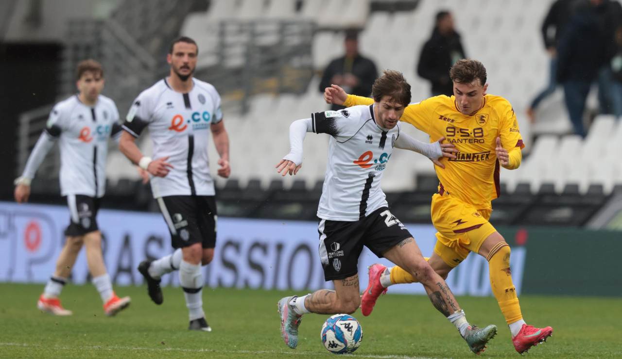 Cesena-Salernitana (LaPresse) - salernosera.it