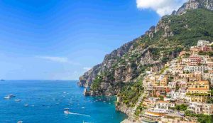 Positano in Amalfi Coast, Campania Sorrento, Italy.