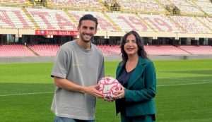 Salernitana con l'associazione Anna Borsa (ussalernitana1919official Instagram) - salernosera.it